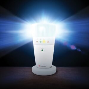 Bellman Visit Flash Receiver (BE1442) | Bright Light Alerts with Battery Backup