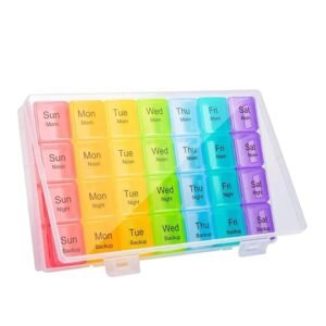 Weekly 4-Times-A-Day Medication Planner