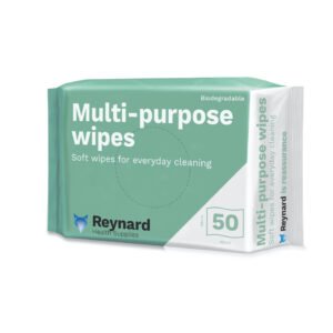 Reynard Multi-Purpose Everyday Wipes (50 Pack, 38 × 40 cm)