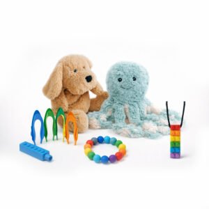 Children’s Sensory Pack – Chew Tools, Weighted Companion & Fine Motor Aids