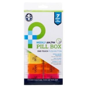 Weekly AM/PM 7 Day Pill Planner